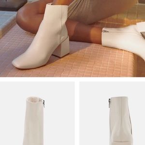 Dolce Vita Ivory Ankle bootie